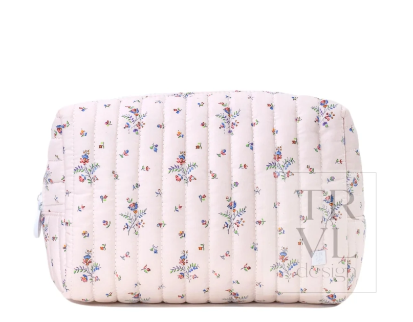 Quilted Stroller Bag Bundle in Fleurie + Changer Mats + Everyday