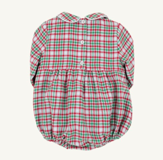 TBBC Bradford Bubble Wicker Park Plaid/Worth Ave. White