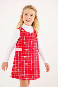 TBBC Janie Jumper Flannel Torrington Tartan/Pier Party Pink