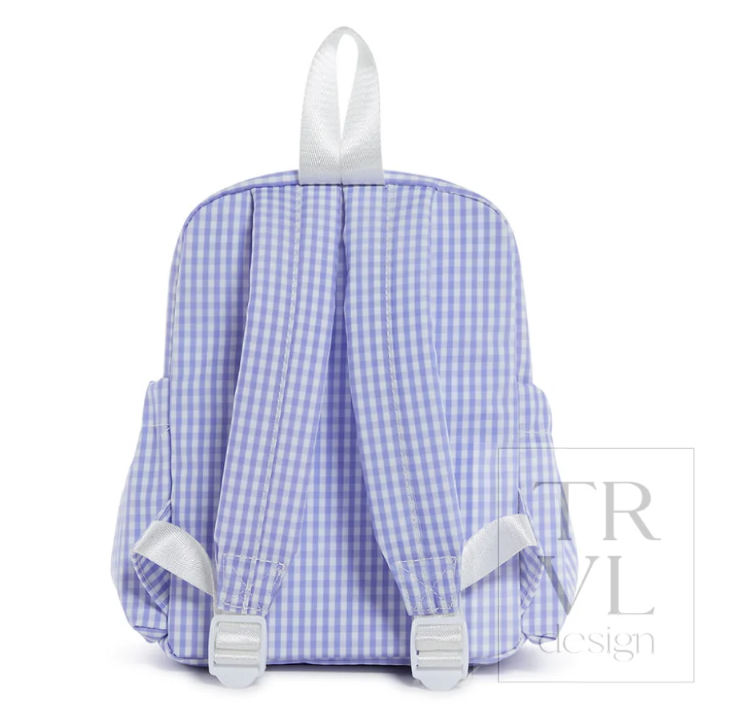 TRVL Design Mini Backer Gingham Lilac
