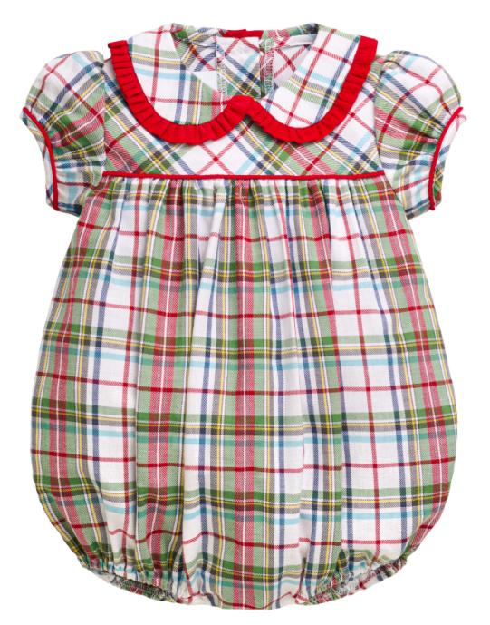 Little English Eleanor Bubble Douglas Plaid