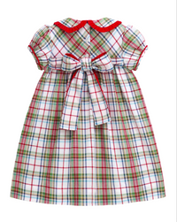 Little English Eleanor Dress Douglas Plaid