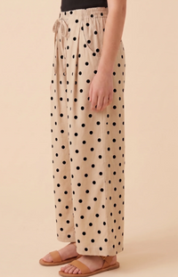 Hayden Girls Polka Dot Pleated Pant
