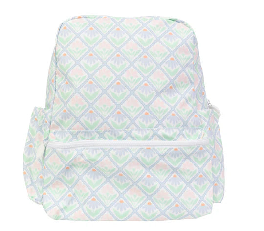 APPLE OF MY ISLA THE BACKPACK LARGE PASTEL FLORAL