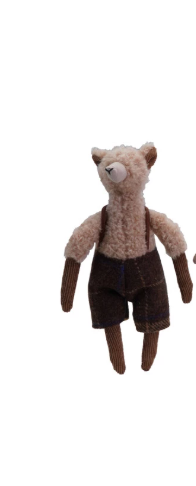 PLUSH LLAMA IN CLOTHES