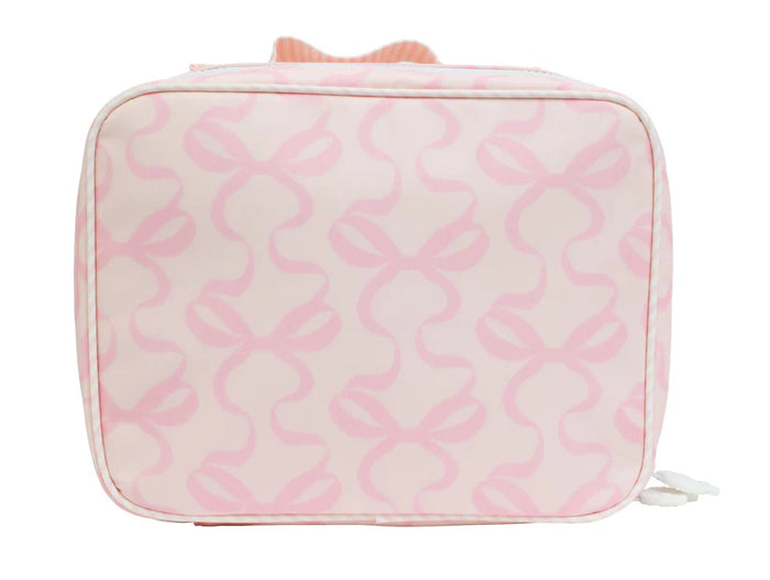 APPLE OF MY ISLA THE LUNCHBOX BOWS ON PINK