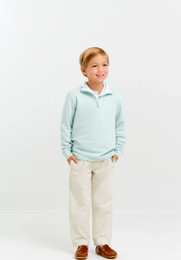 TBBC HAYWORD HALF-ZIP OLD GREENWHICH GREEN