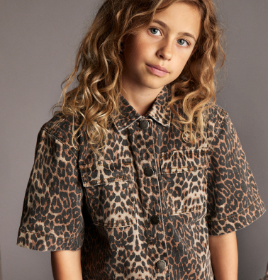 CREAMIE CHEETAH DRESS