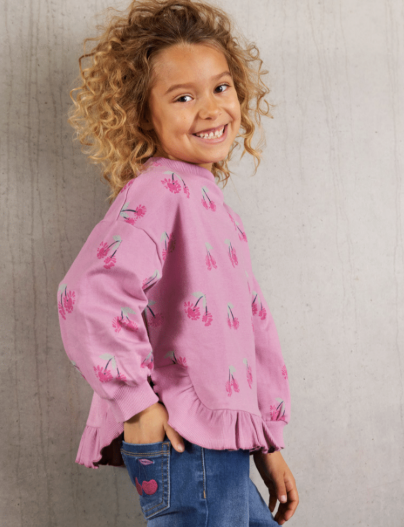 MINY MO MAUVE SWEATSHIRT