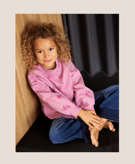 MINY MO MAUVE SWEATSHIRT