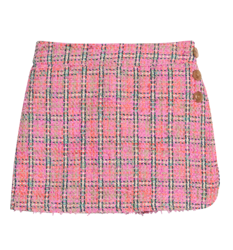 BISBY MINI SKORT PALERMO PLAID