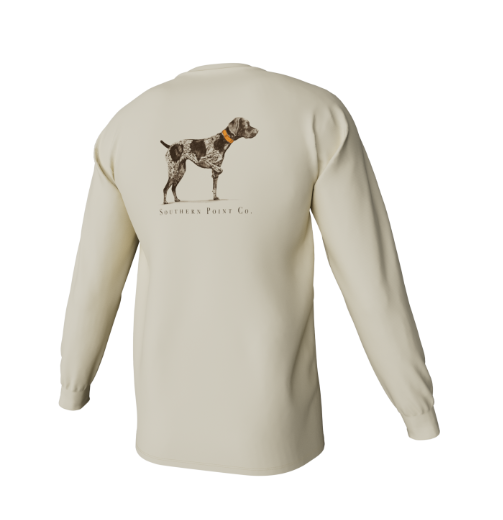 SOUTHERN POINT CO. YOUTH LS GREYTON DETAIL LONG SLEEVE POCKET TEE