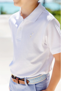 TBBC PRIM AND PROPER POLO WORTH AVE. WHITE/ MULTICOLOR STORK