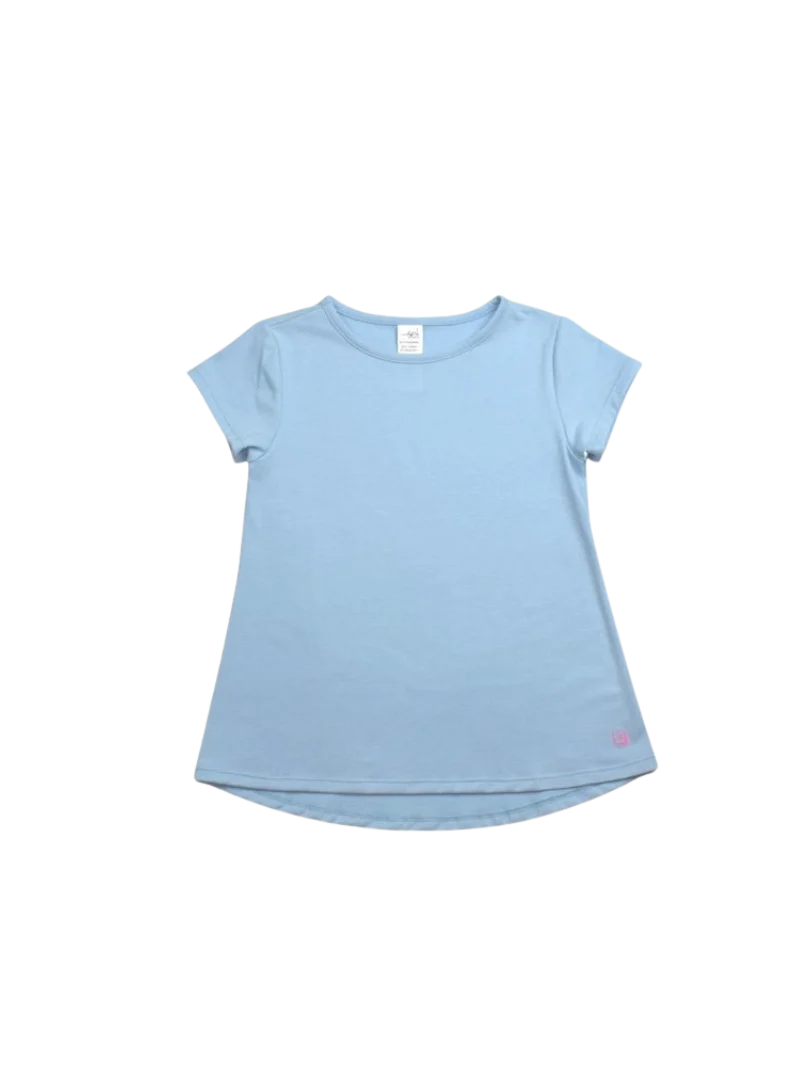 SET ATHLEISURE BRIDGET BASIC T-COTTON CANDY BLUE