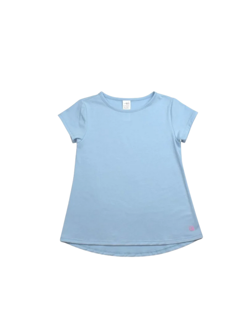 SET ATHLEISURE BRIDGET BASIC T-COTTON CANDY BLUE