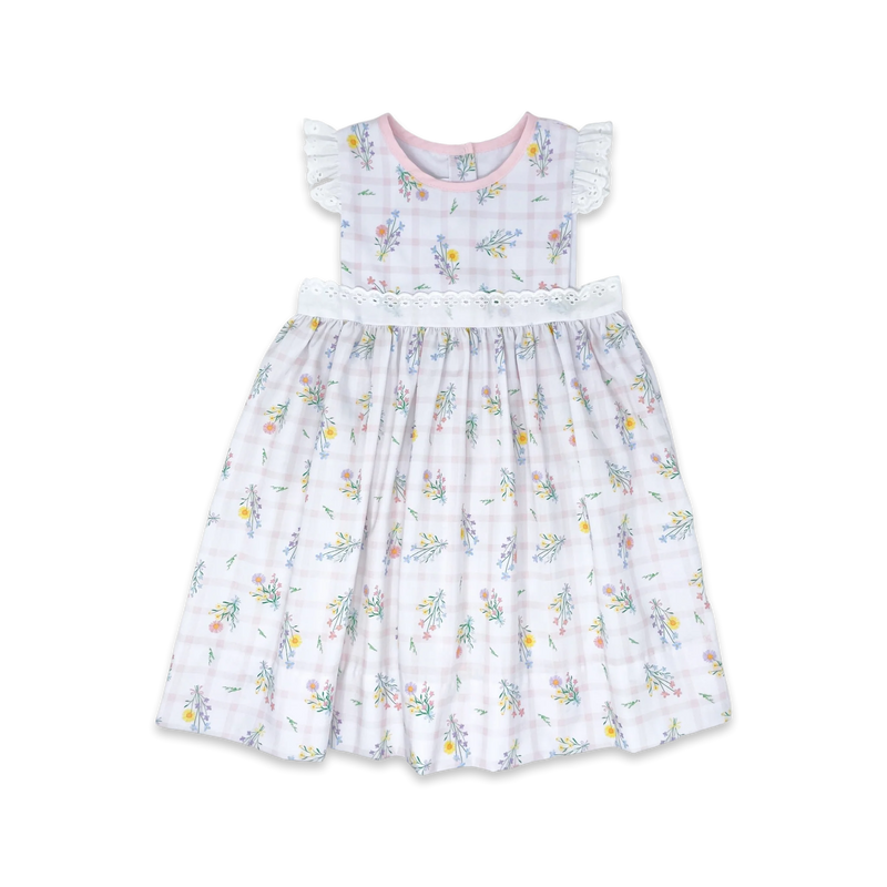 LULLABY SET PINAFORE DRESS WILMINGTON WILDFLOWER