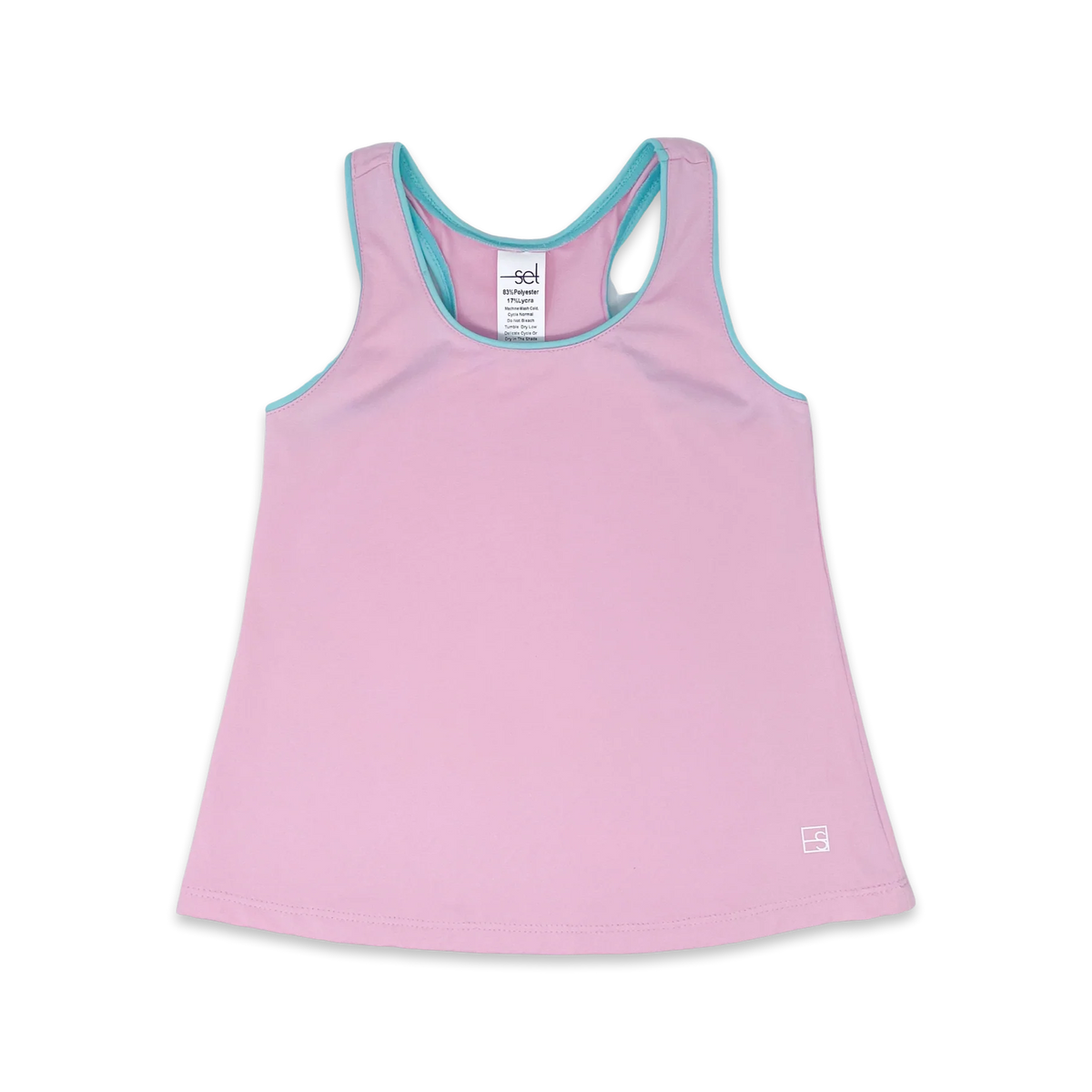 SET ATHLEISURE  RILEY TANK COTTON CANDY PINK/MINT