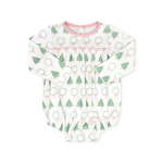 LULLABY SET MOTHER MAY I BUBBLE LONG SLEEVE OH CHRISTMAS TREE PENSACOLA PINK