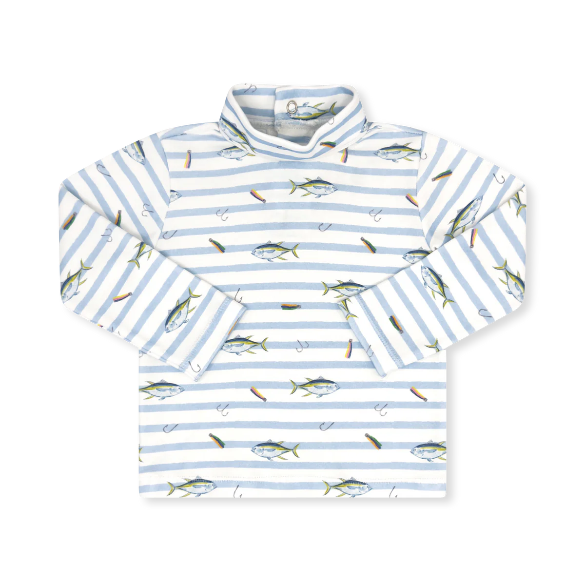 LULLABY SET TINY TOT TURTLENECK SWEET FISH TALES