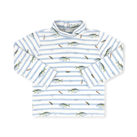 LULLABY SET TINY TOT TURTLENECK SWEET FISH TALES