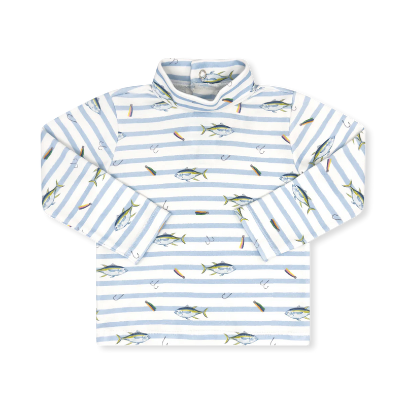 LULLABY SET TINY TOT TURTLENECK SWEET FISH TALES