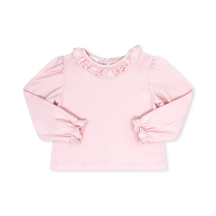 LULLABY SET BELLA BLOUSE LONG SLEEVE PERFECTLY PINK