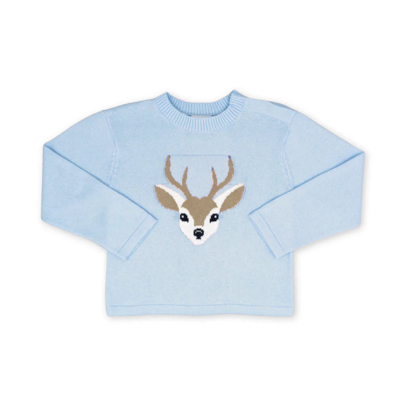 LULLABY SET RYAN SWEATER BEAUMONT BLUE MY DEAR