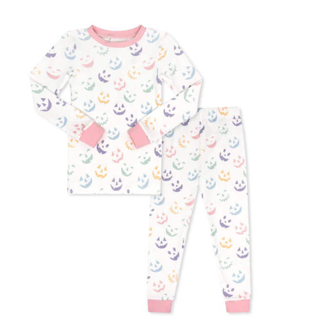 LULLABY SET SWEET PEA PJ SET PEEK A BOO PARK PINK