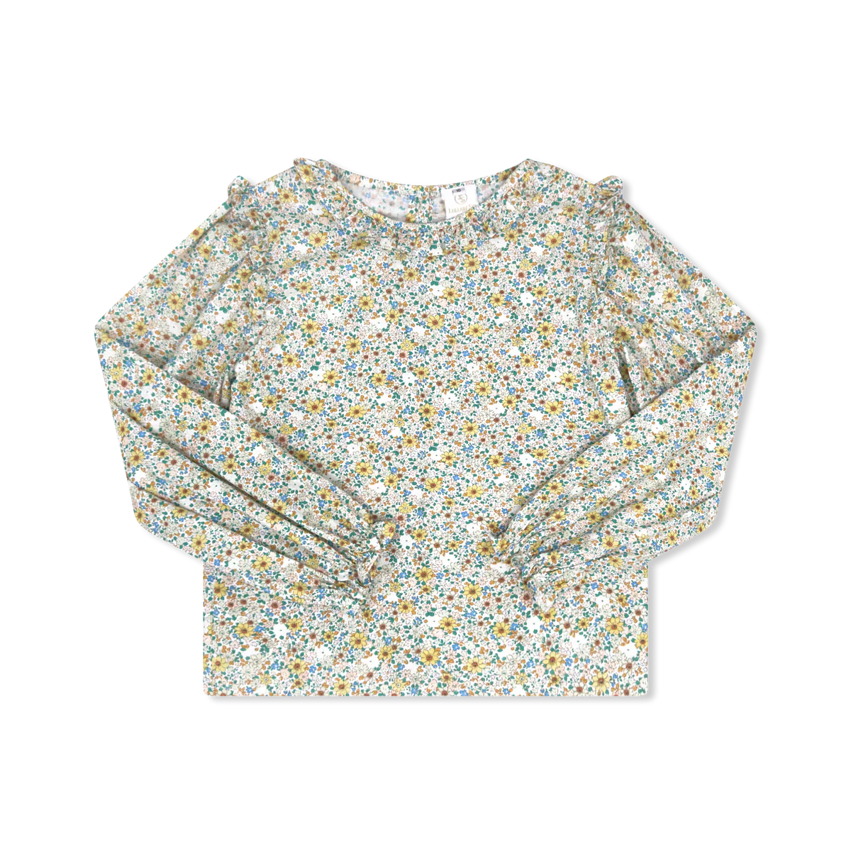 SET PROPER EVELYN BLOUSE LONG SLEEVE TUPELO FLORAL