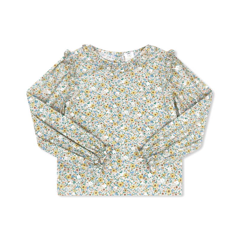 SET PROPER EVELYN BLOUSE LONG SLEEVE TUPELO FLORAL