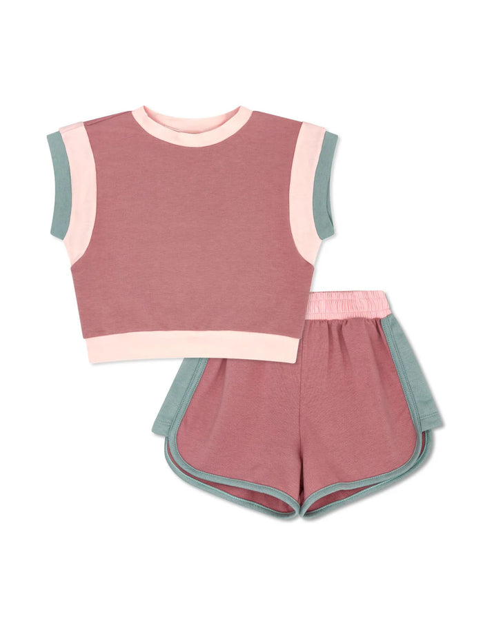 SET PROPER ELLIE EVERYDAY SET POPPY PINK, PALMER PINK,SAGE