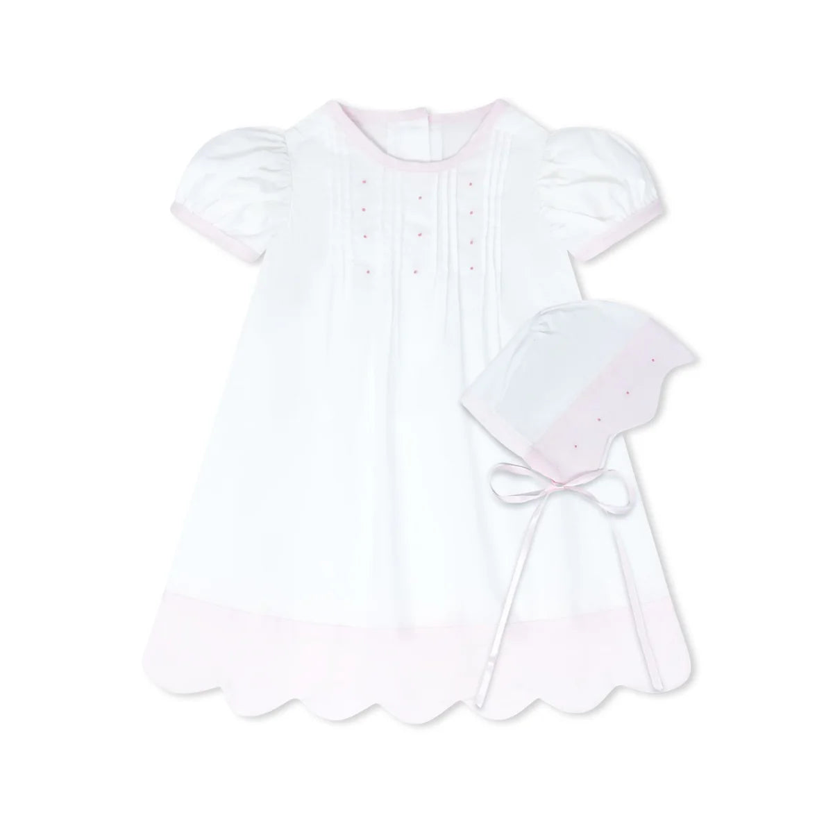 LULLABY SET 1956 DAYGOWN SET BLESSINGS WHITE,PINK