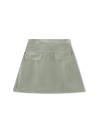 SET PROPER CLAIRE SKIRT LEYLAND GREEN VELVET