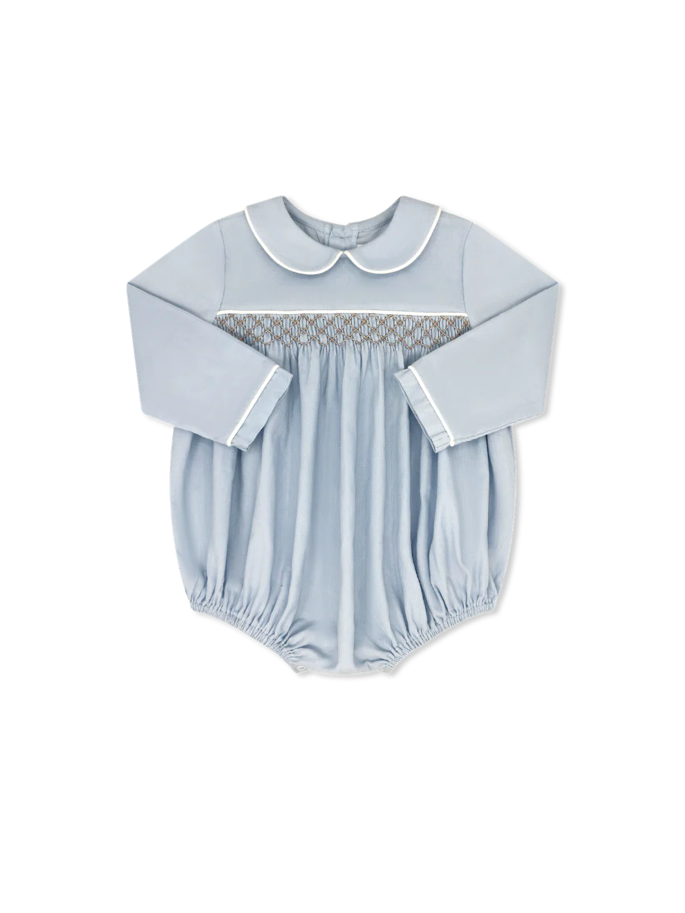 LULLABY SET WINDSOR BUBBLE LONG SLEEVE PRINCETON BLUE CURDUROY ALEXANDRIA KHAKI CORDUROY