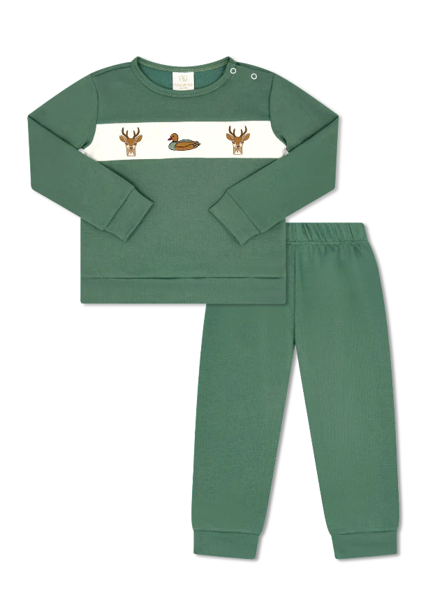 LULLABY SET BAYOU PLAY SET GRIFFIN GREEN MALLARD