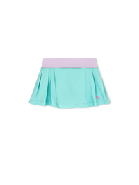 SET ATHLEISURE SARAH SKORT TOTALLY TURQUOISE PETAL PURPLE  COTTON CANDY PINK