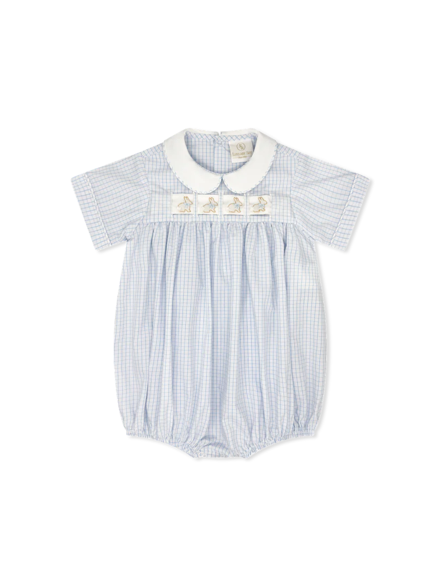 NOAH RIBBON BUBBLE CLASSIC BLUE WINDOWPANE