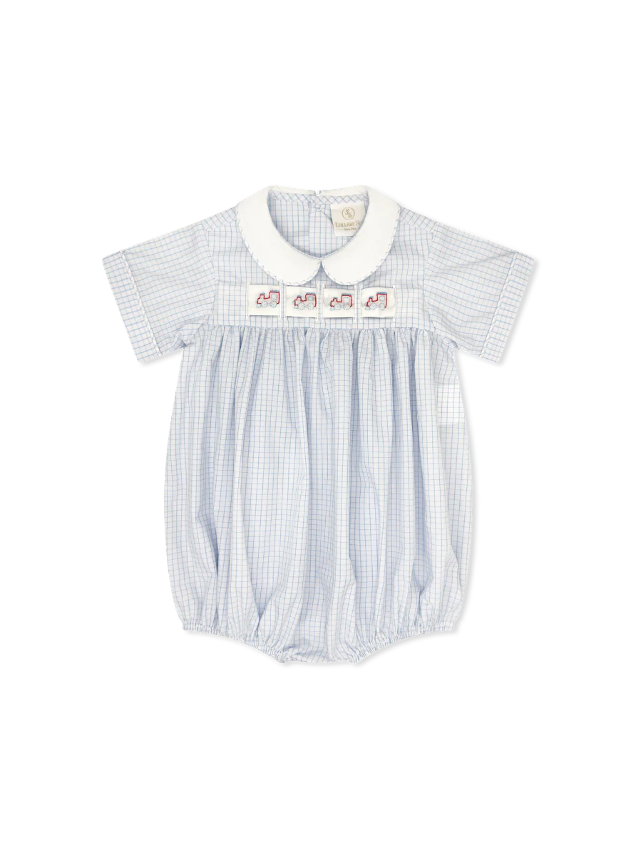 NOAH RIBBON BUBBLE CLASSIC BLUE WINDOWPANE