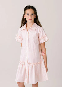 SET PROPER DARCY DROPWAIST DRESS DANBURY DOT
