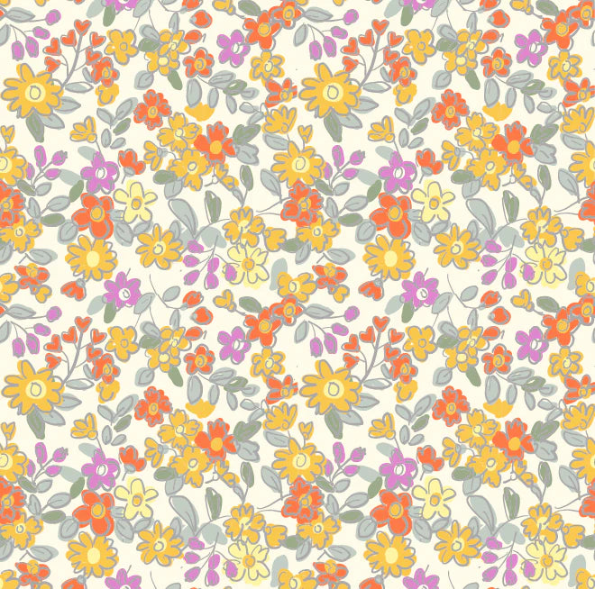 SET PROPER SOPHIA DRESS AUTUMN BLOOMING