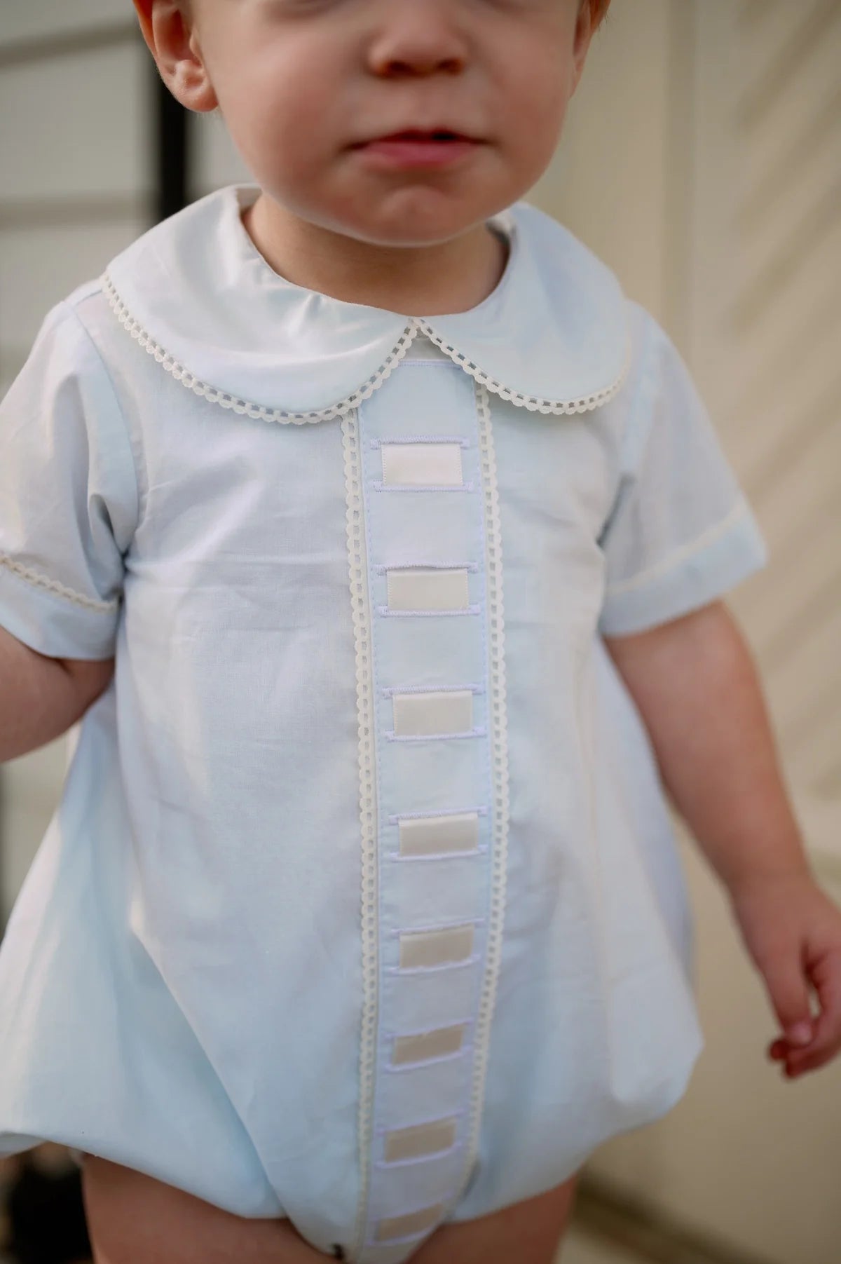 NATE BUBBLE BLESSINGS BLUE ECRU