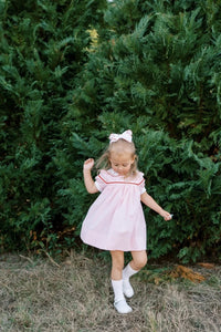Lullaby Set Kendall Dress Classic Pink Minigingham