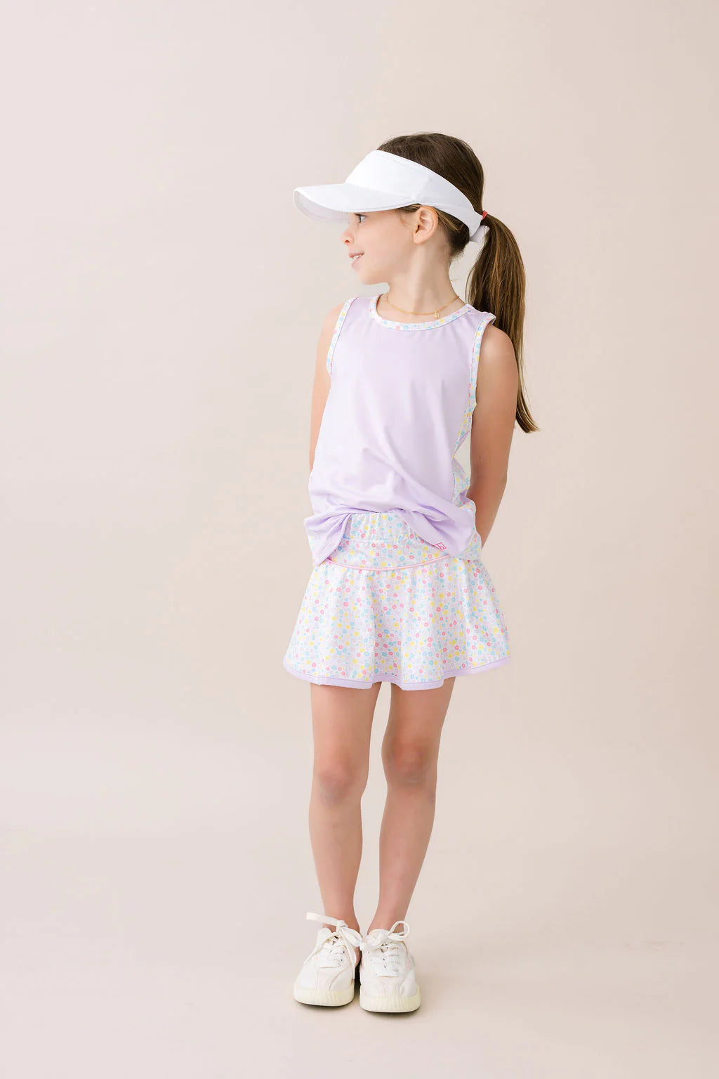 DREW TANK PETAL PURPLE SUNNY DAY FLORAL