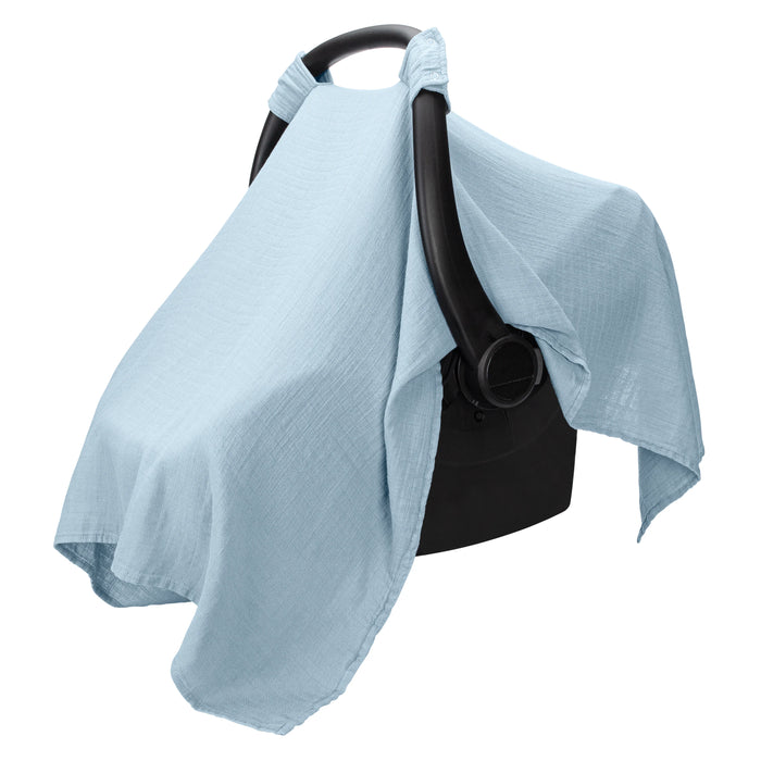 COMFY CUBS CARSEAT COVER SKY BLUE