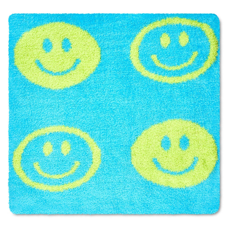 ISCREAM SMILES COZY KNIT BLANKET