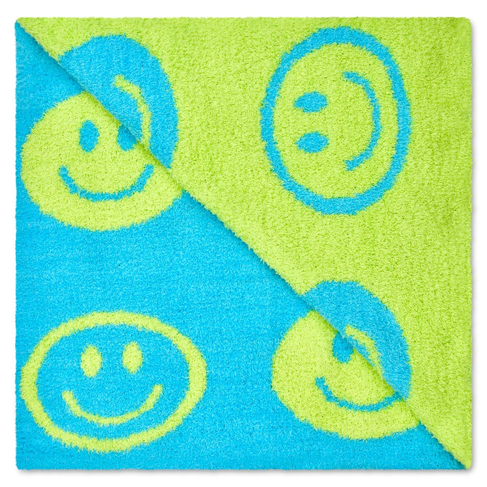 ISCREAM SMILES COZY KNIT BLANKET