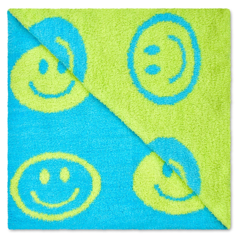 ISCREAM SMILES COZY KNIT BLANKET