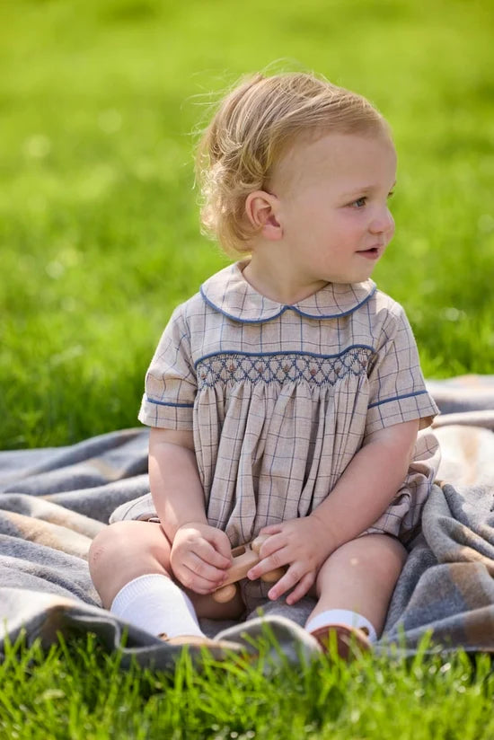 Little English Barrington Bubble Durham Windowpane