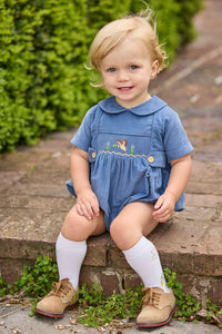 Little English Smocked Daniel Bubble Flying Mallard
