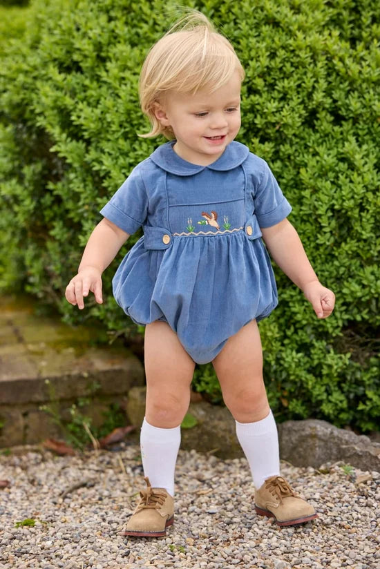 Little English Smocked Daniel Bubble Flying Mallard